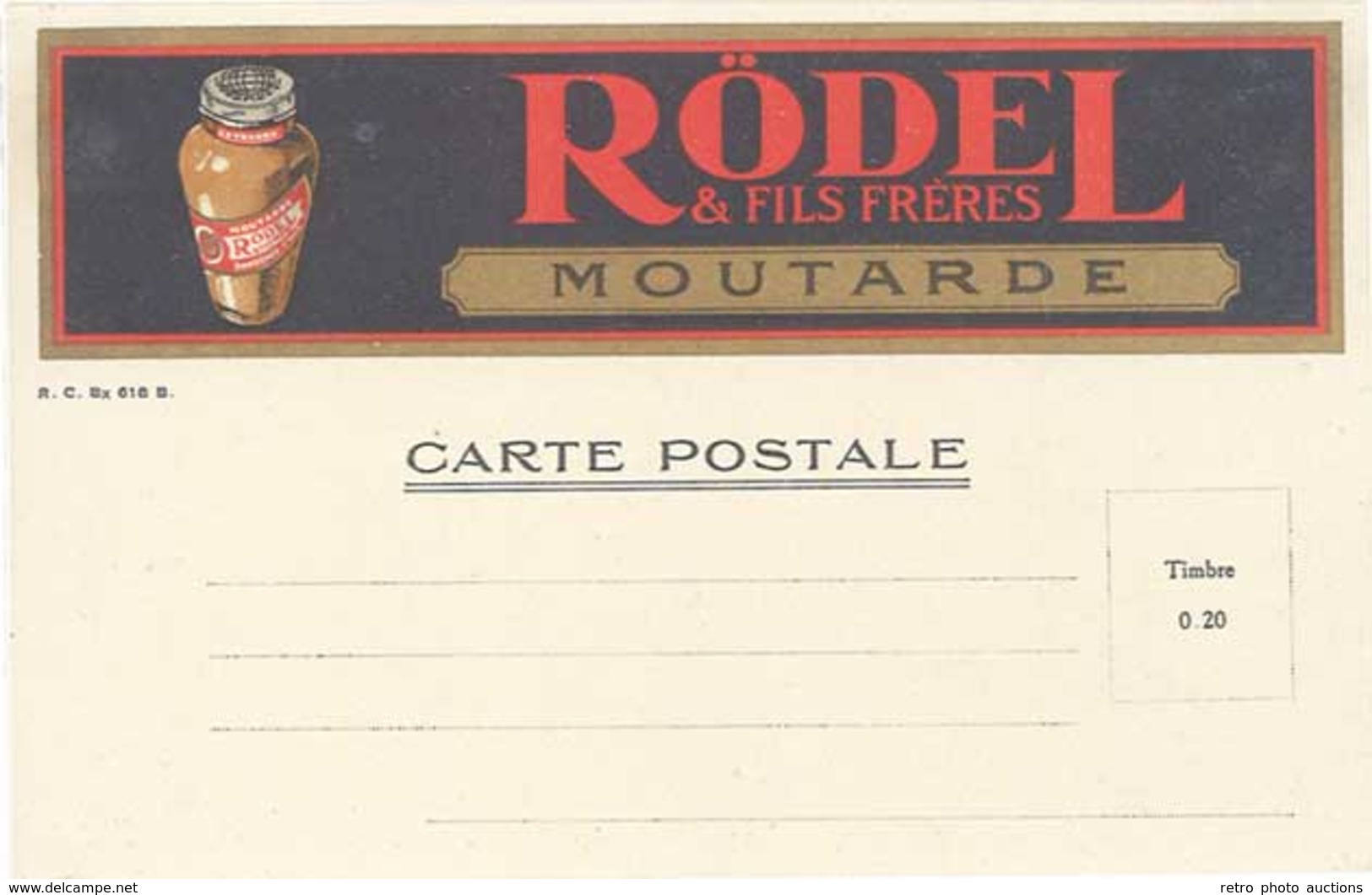 TB Rödel & Fil Frères, Moutarde - Publicidad