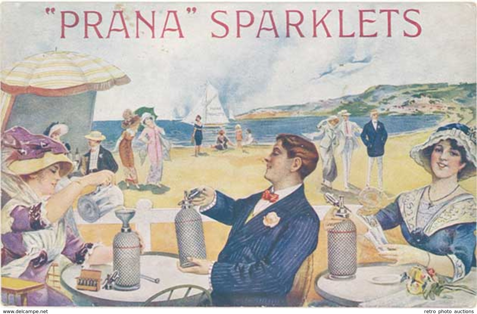 TB «  Prana «  Sparklets ( Eau De Seltz ) - Werbepostkarten