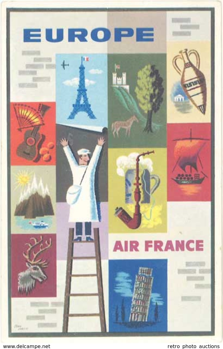 TB Air France , Europe - Publicidad