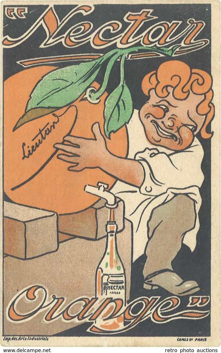 B « Nectar Orange » Lieutaud - Werbepostkarten