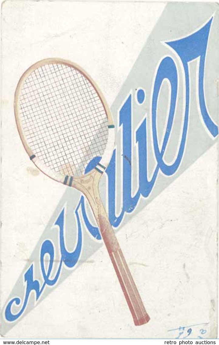 LD Chevalier & Cie, Paris ( Raquette De Tennis ) - Advertising