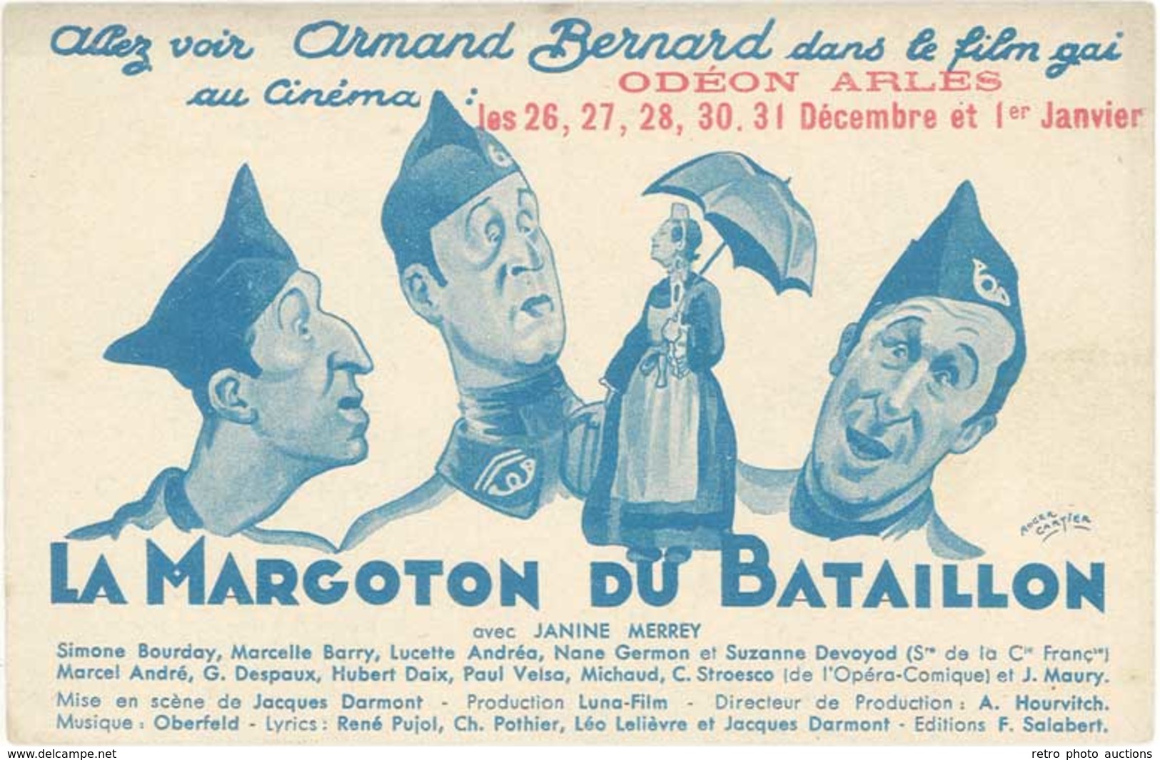 TB Le Margoton Du Bataillon, Signée Roger Cartier - Publicidad