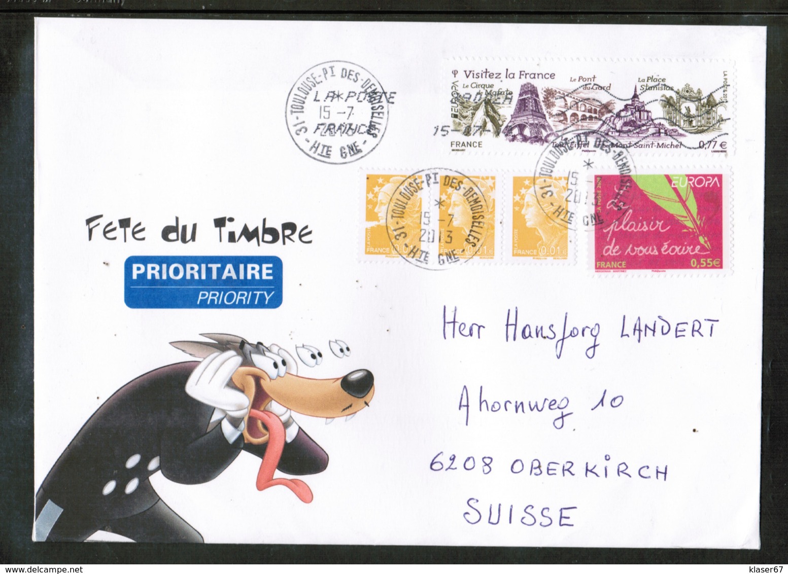 CEPT 2012 MI FR 5420 FRANCE FDC - 2012