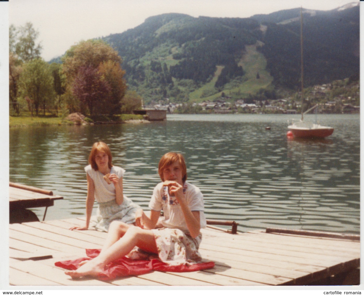 Little Girls On The Seaside Unused (real Photo, Postcard Size) - Escenas & Paisajes