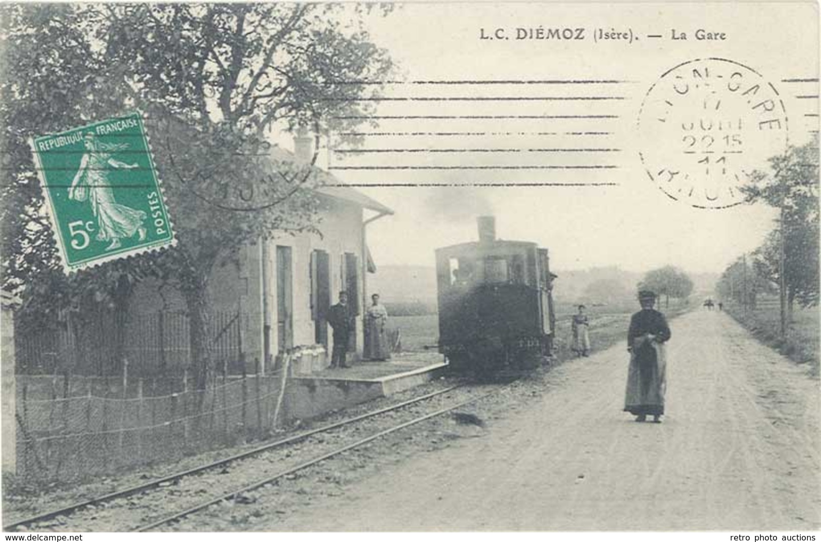 TB 38 – Diémoz – La Gare - Non Classés