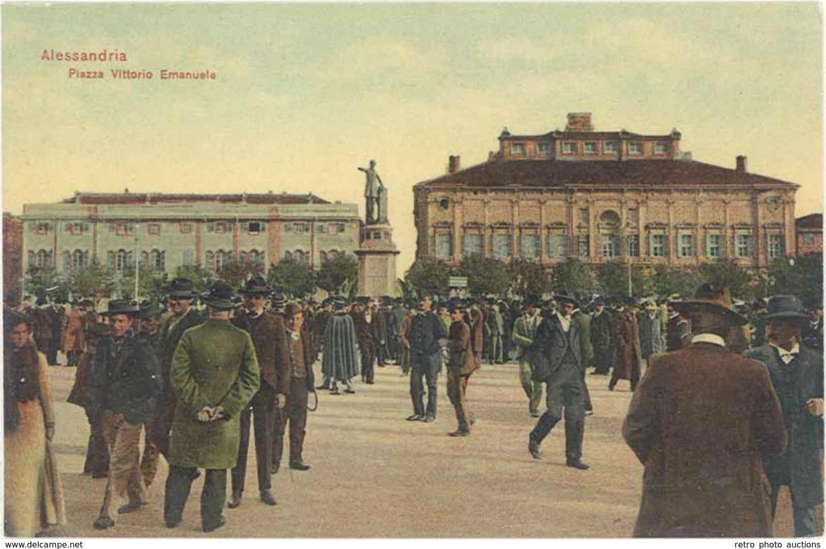 TB Europe, Italie – Alessandria, Piazza Vittorio Emanuele - Souk Ahras