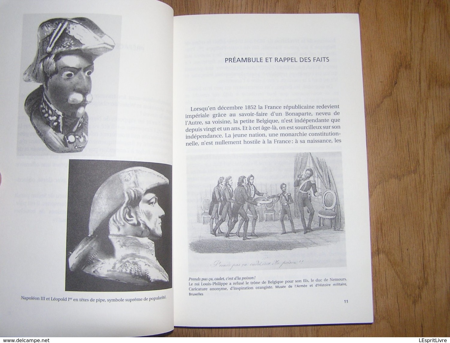 NAPOLEON III ET LA BELGIQUE Histoire Guerre Empereur France Savoie Nice Expédition Mexique Politique Luxembourg - Historia