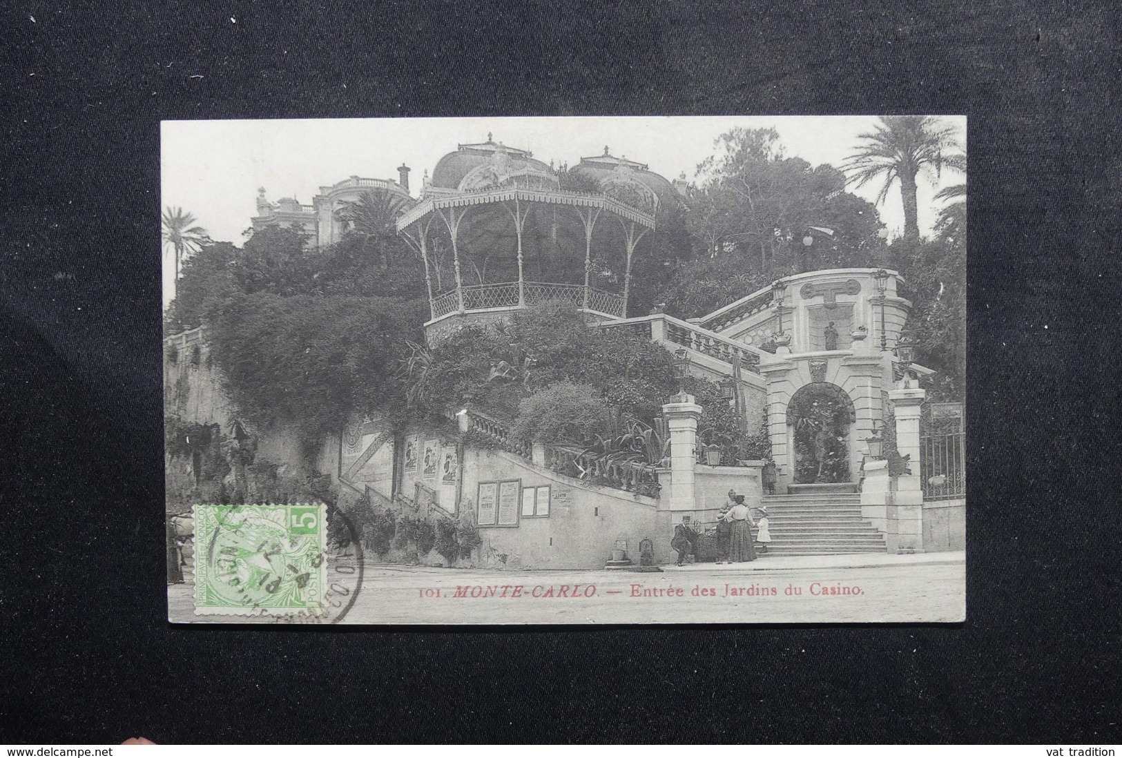 MONACO - Affranchissement Plaisant Sur Carte Postale En 1913 Pour La France - L 46106 - Brieven En Documenten