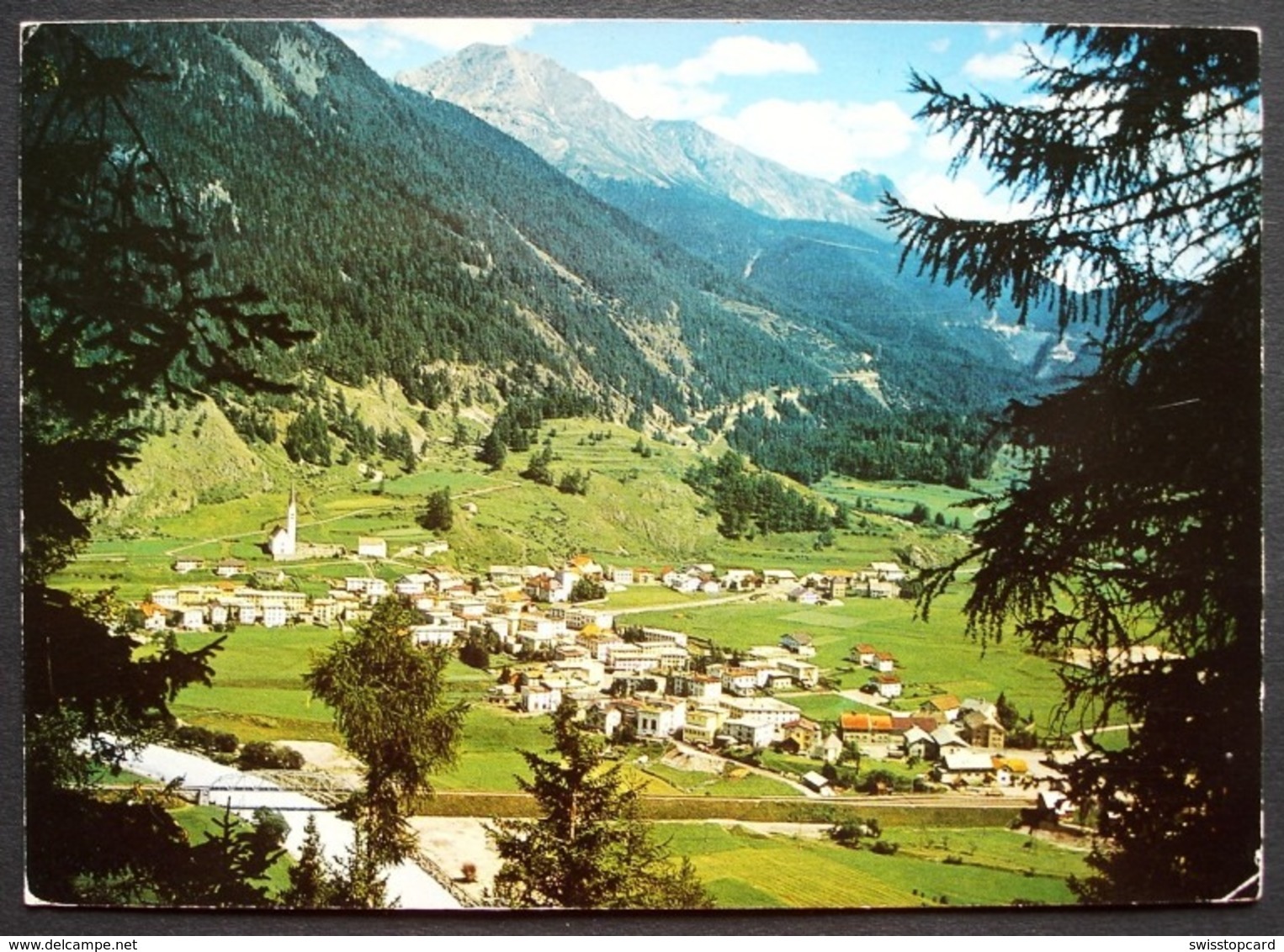 ZERNEZ Blick Gegen Ofenpass - Zernez