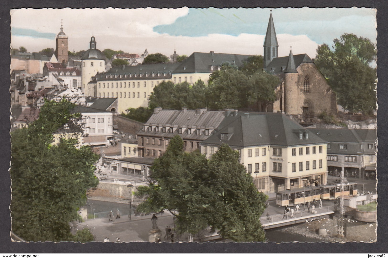 85990/ SIEGEN, Siegbrücke, Untere Schloss Und Martinikirche - Siegen