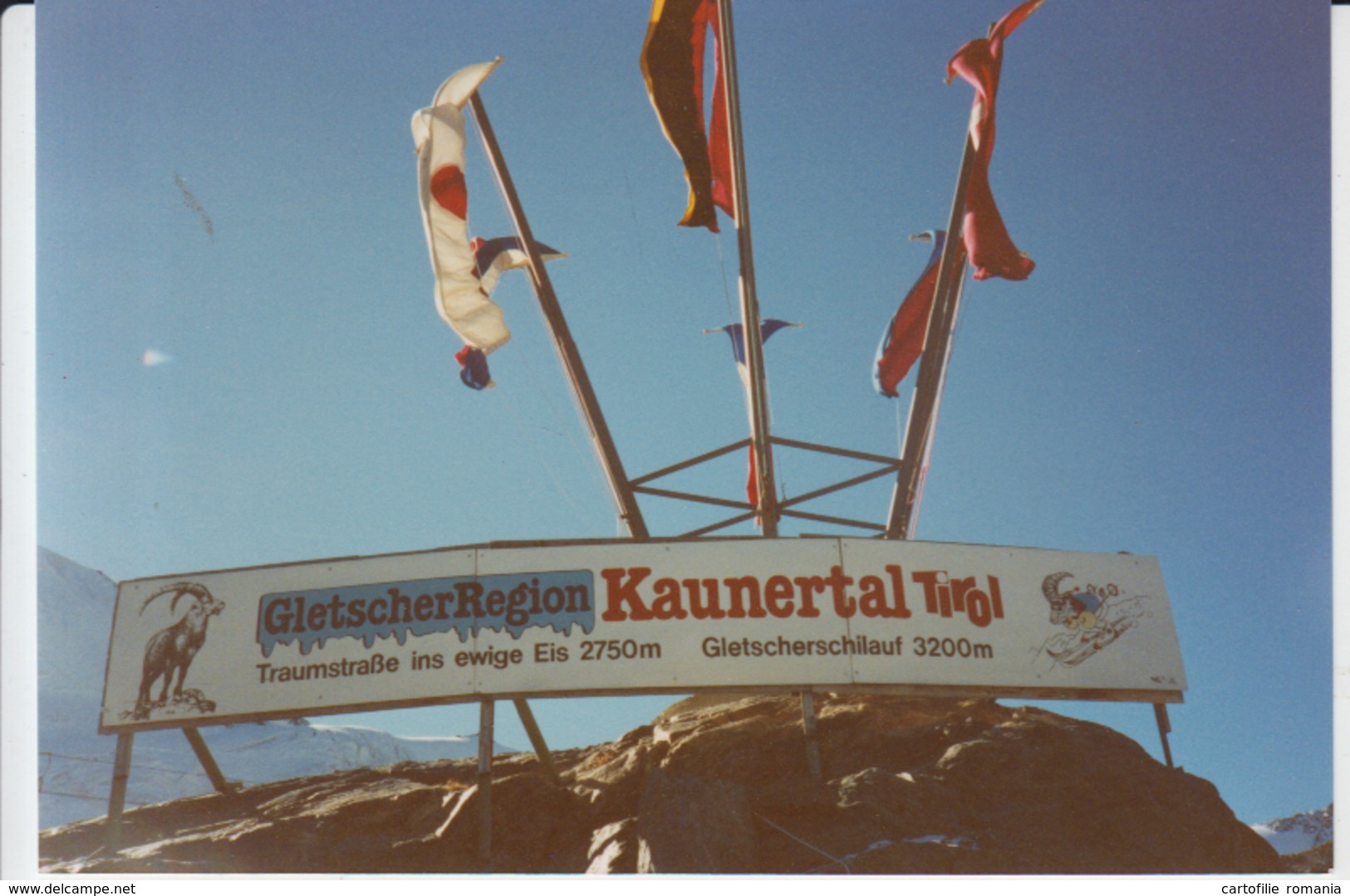 Tirol Kaunertal Gletscher Region  Unused (real Photo, Postcard Size) - Kaunertal