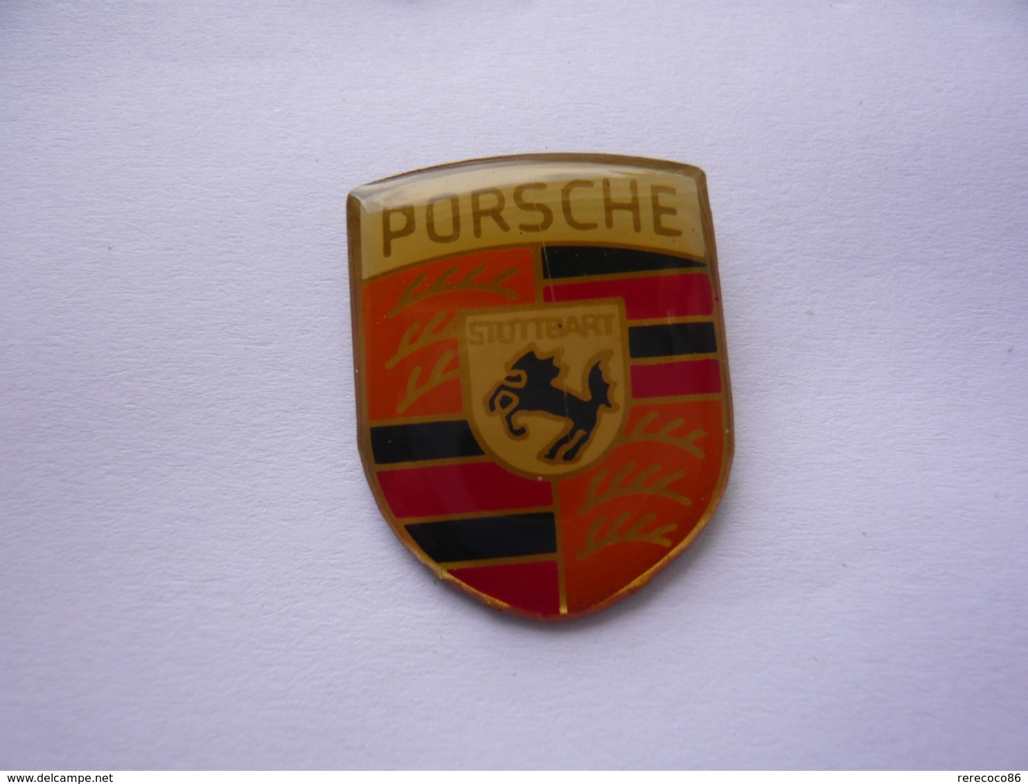 Pin S  LOGO AUTOMOBILE - Porsche