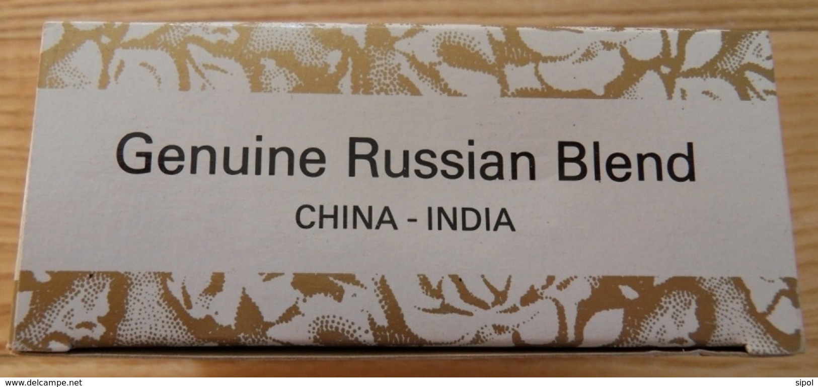 Boite Carton VIDE De Kusmi Tea 100 Gr   Goût Russe Chine - Inde  N°50 - Otros & Sin Clasificación