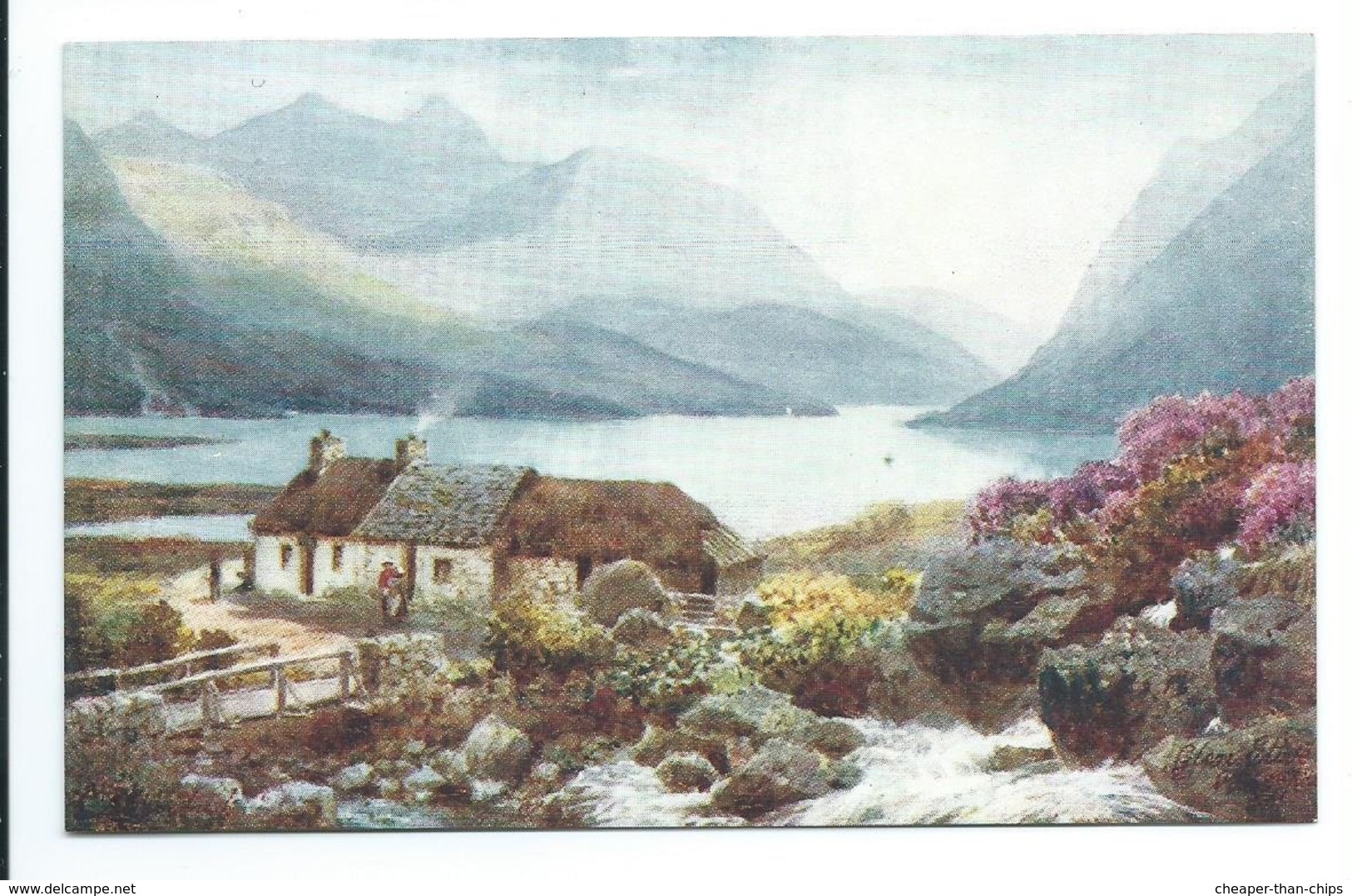 Caledonian Canal, Glen Etive - Tuck Oilette 7683 - H.B. Wimbush - Other & Unclassified