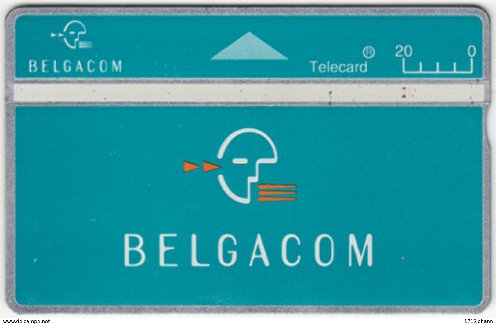 BELGIUM B-293 Hologram Belgacom - 521B - Used - Ohne Chip