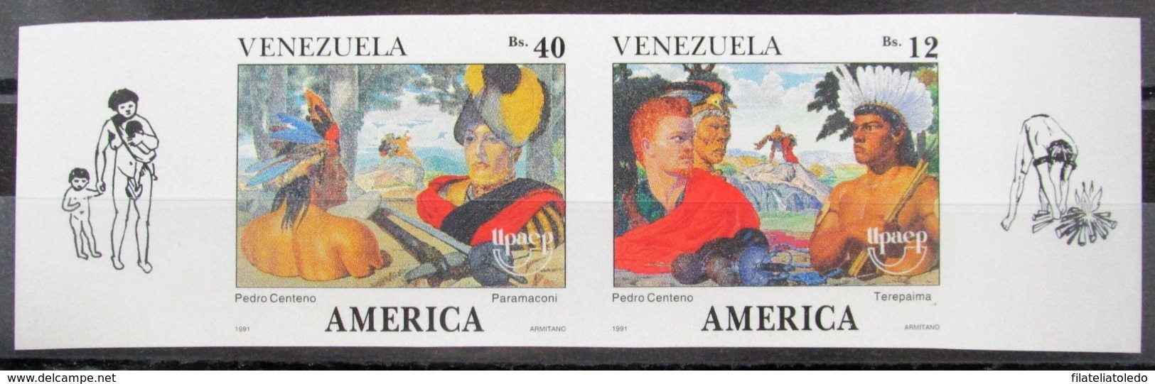 Venezuela 1540/1 (*) - Venezuela