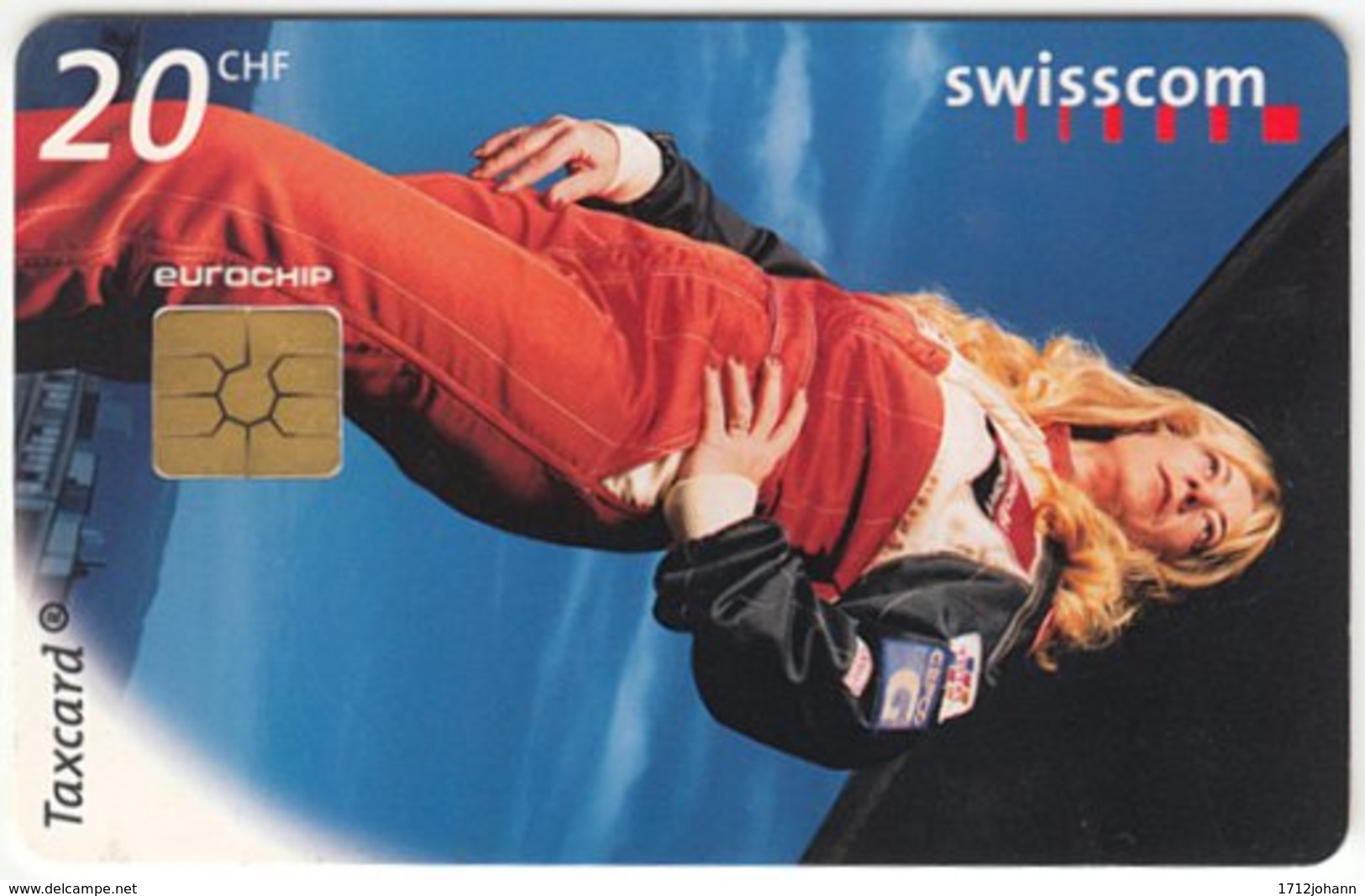 SWITZERLAND C-239 Chip Swisscom - Sport, Motor Race - Used - Svizzera