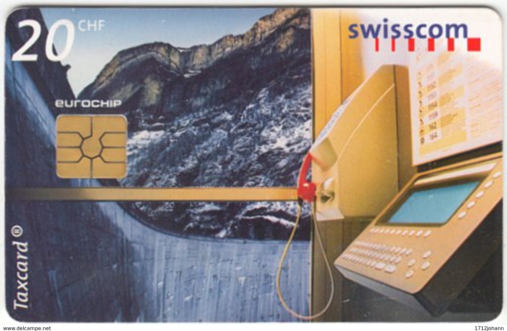 SWITZERLAND C-250 Chip Swisscom - Communication, Phone Booth - Used - Schweiz