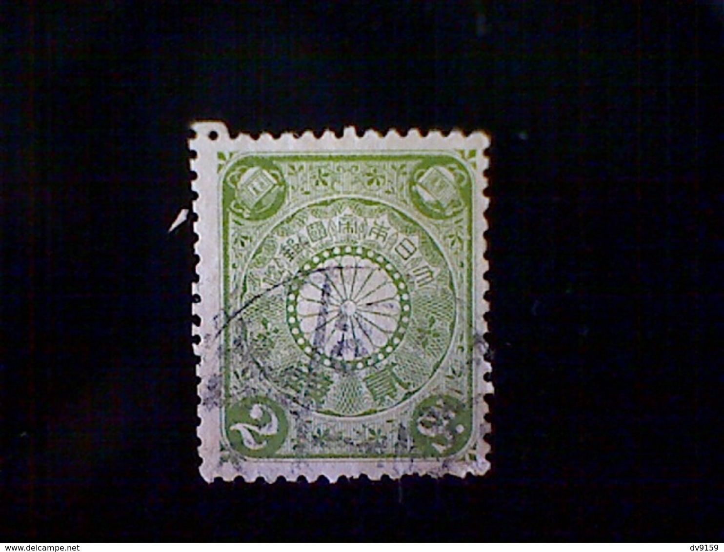 Japan, Scott #96, Used (o), 1899, Chrysanthemum And Design, 2s, Light Green - Used Stamps