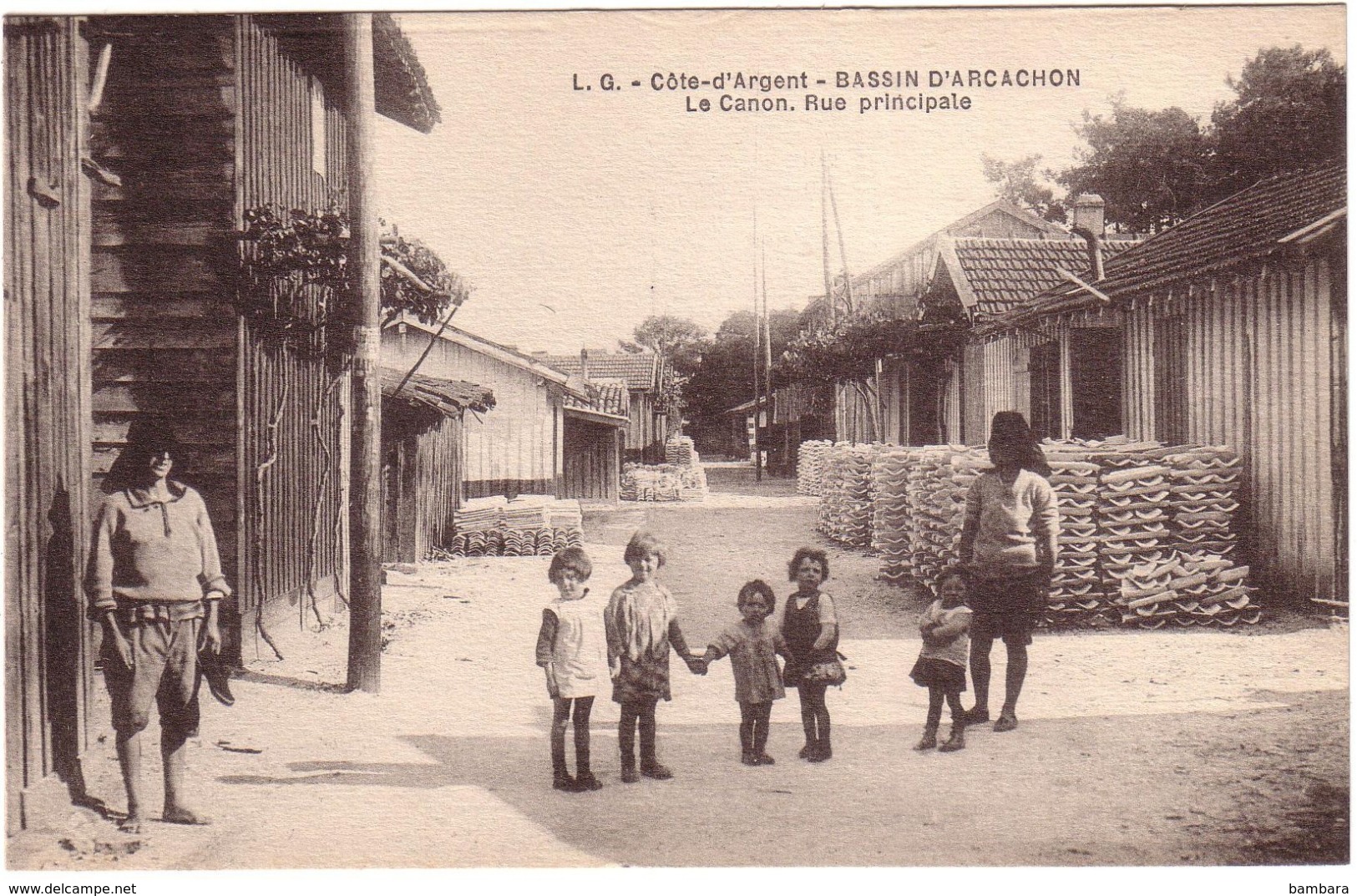 BASSIN D'ARCACHON - Le Canon - Rue Principale - Arcachon