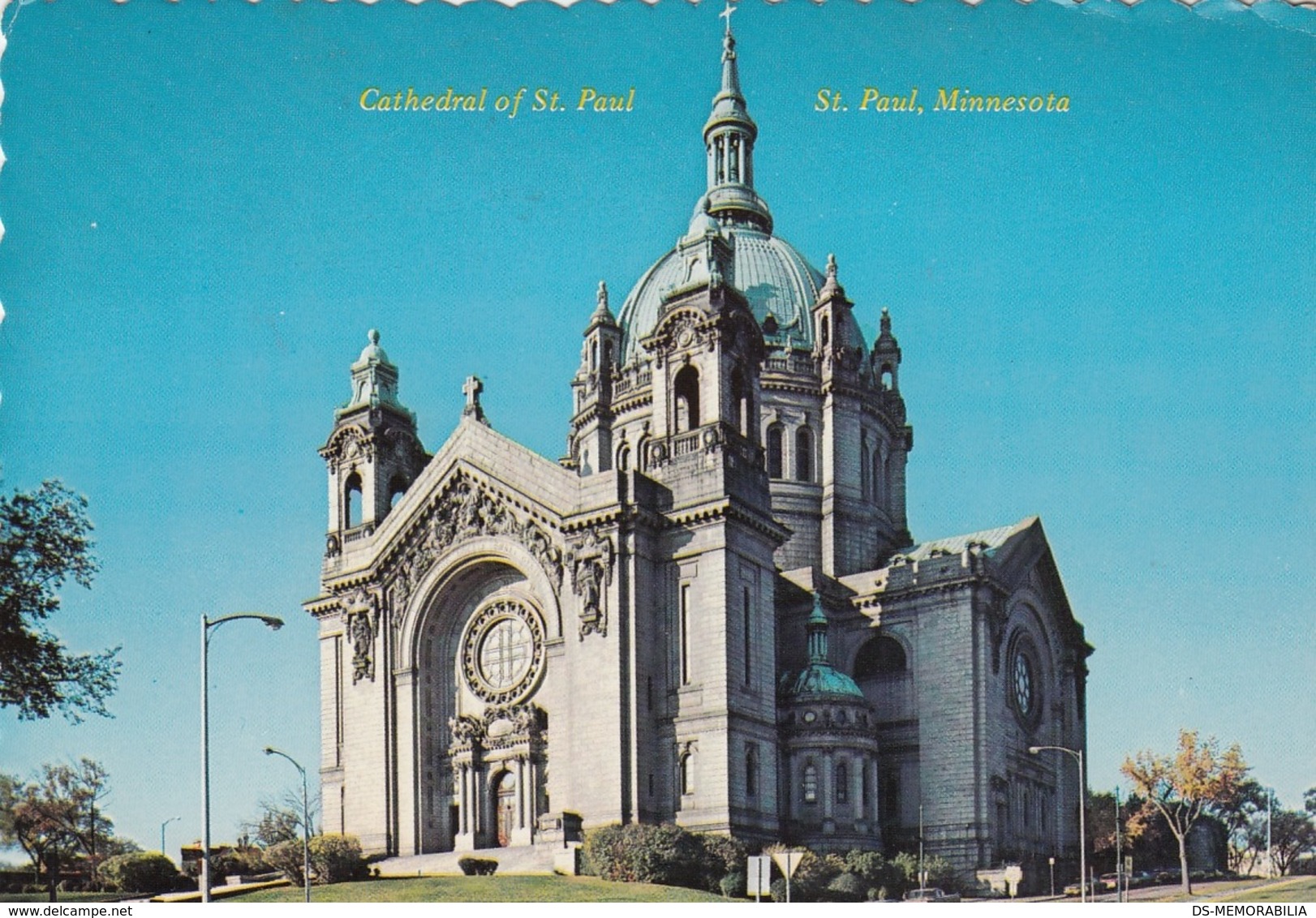 St Paul MN - Cathedral Of St Paul Postcard - St Paul
