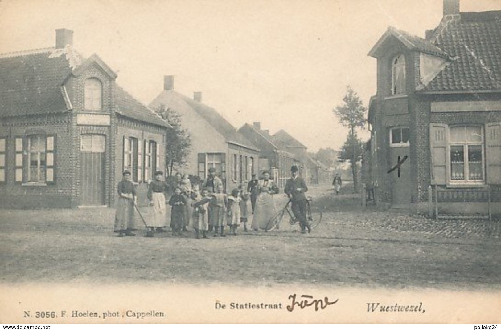 Wuustwezel - De Statiestraat - Hoelen Nr. 3056 - 1907 - Wuustwezel