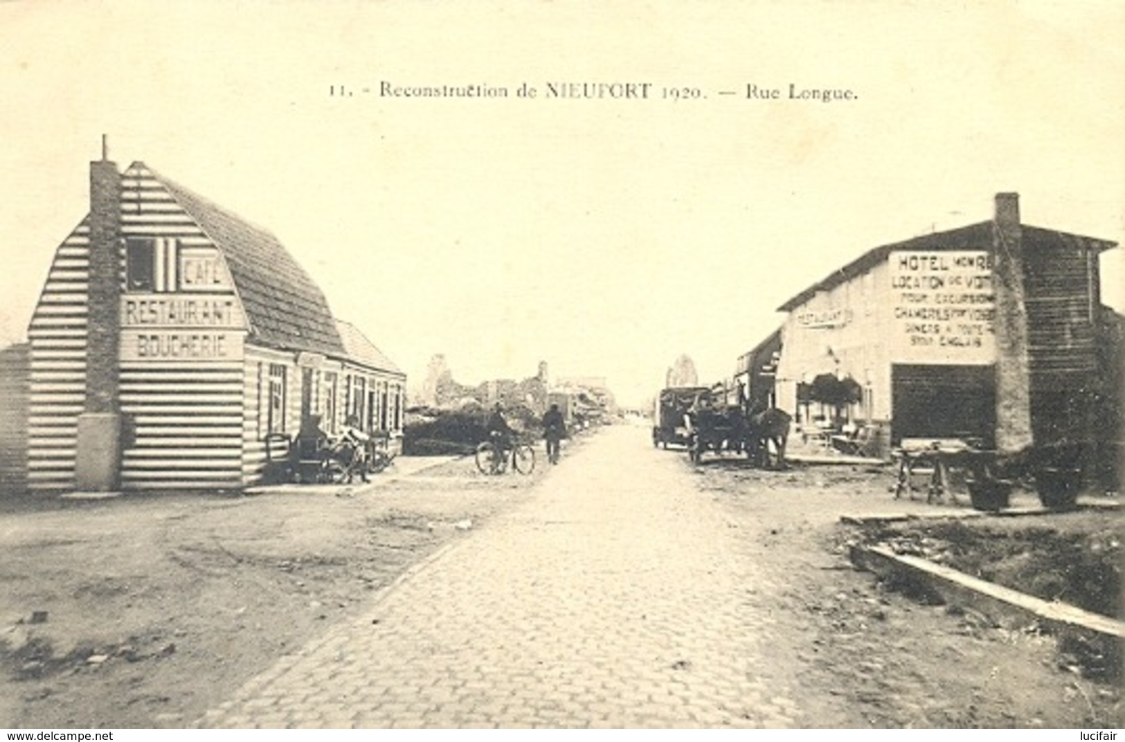 Nieuwpoort Reconstruction De Nieuport 1920 Rue Longue (21) - Nieuwpoort