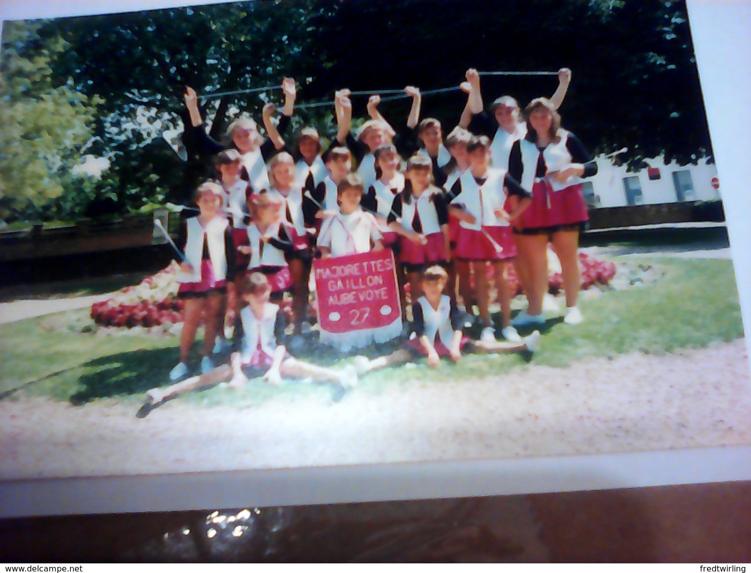 PHOTO MAJORETTES TWIRLING  GAILLON AUBEVOYE  27 EURE - Autres & Non Classés