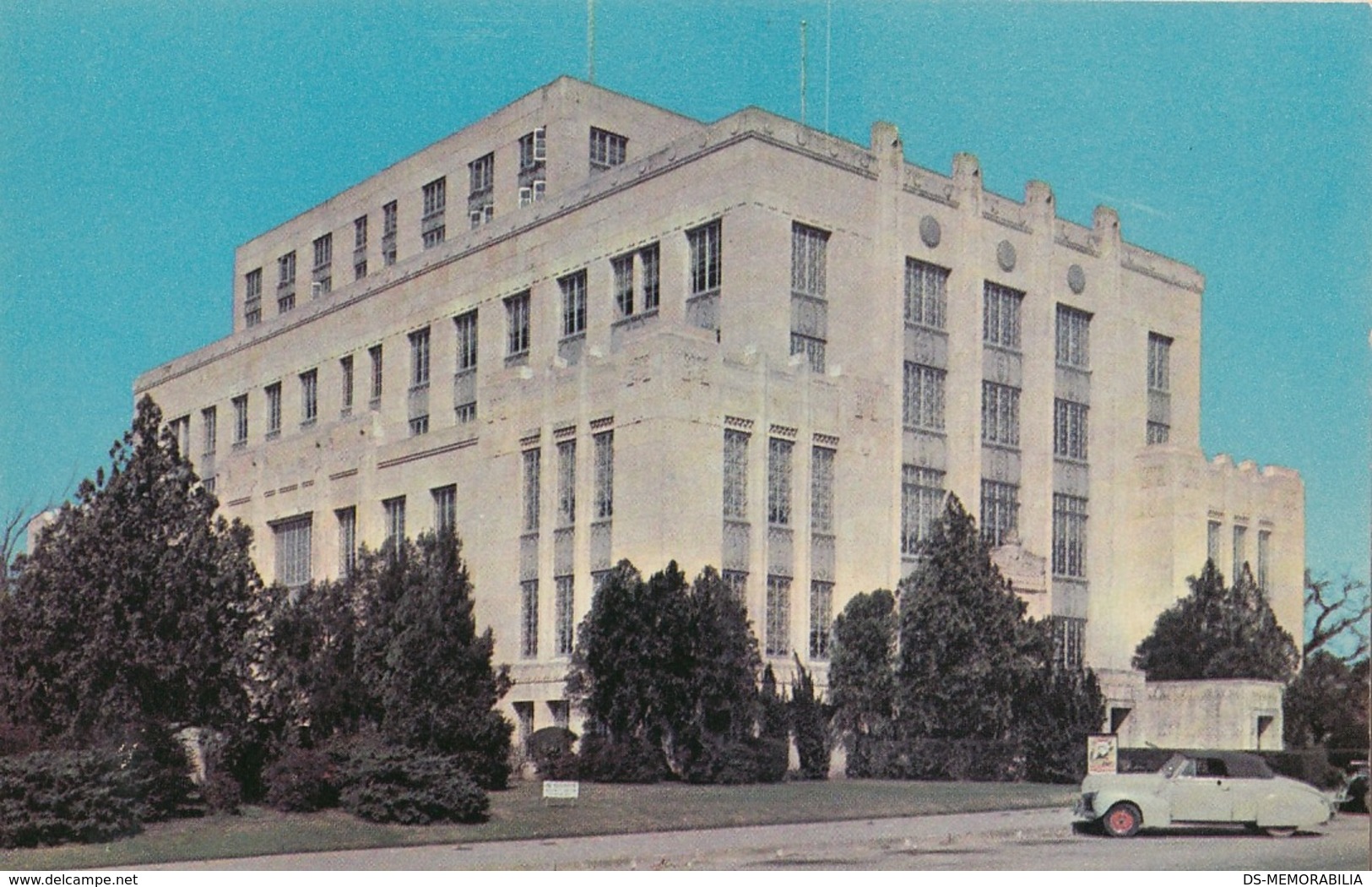 AUSTIN TX - TRAVIS COUNTY COURTHOUSE POSTCARD - Austin