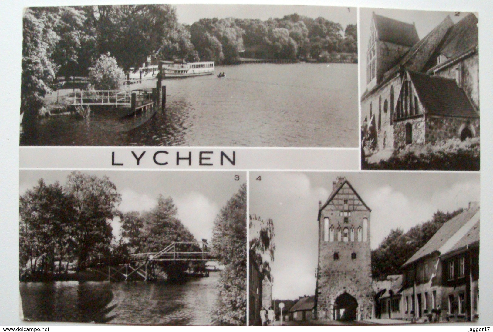 Lychen Mehrbildkarte - Lychen