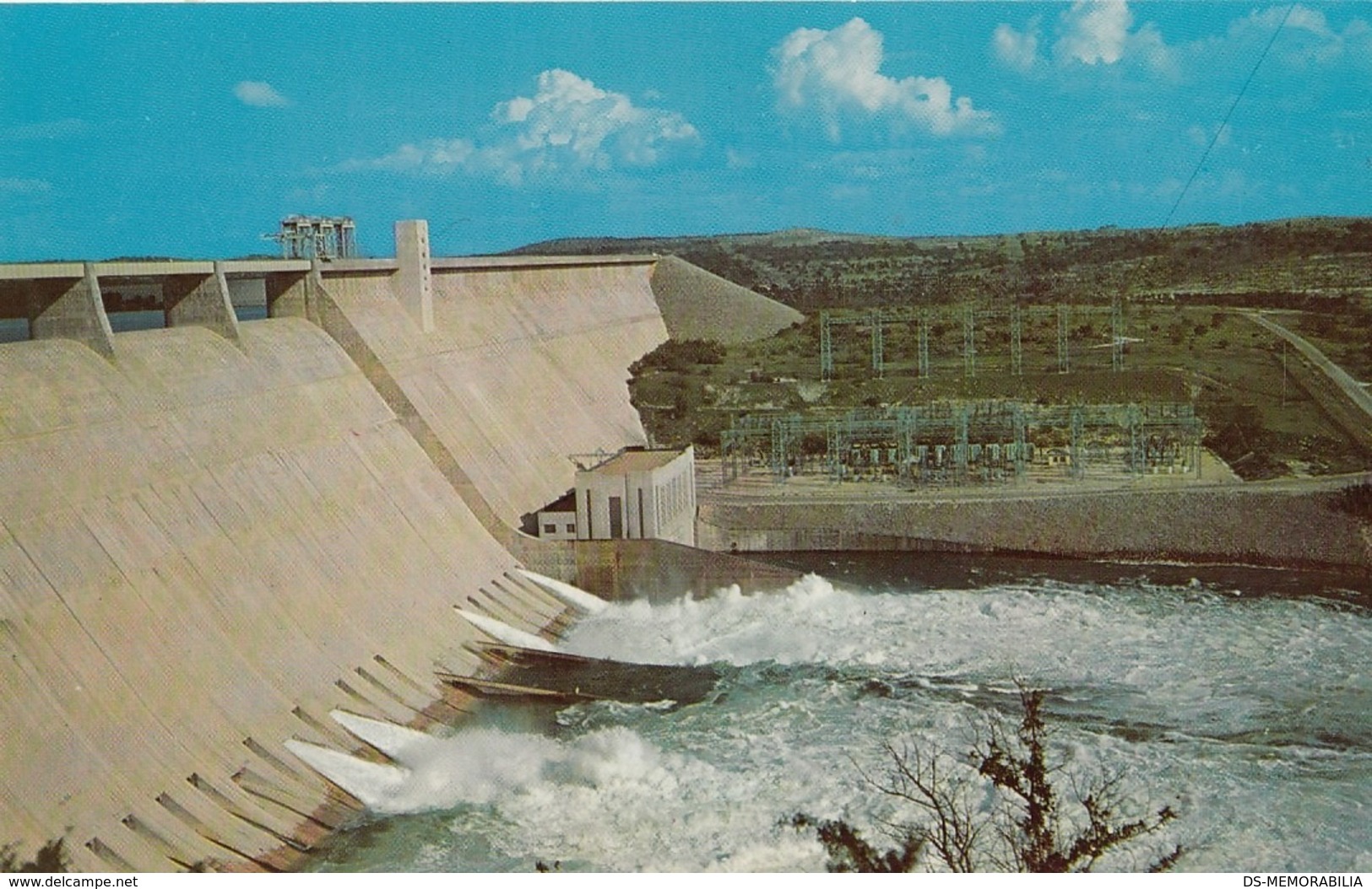 AUSTIN TX - MANSFIELD DAM POSTCARD - Austin