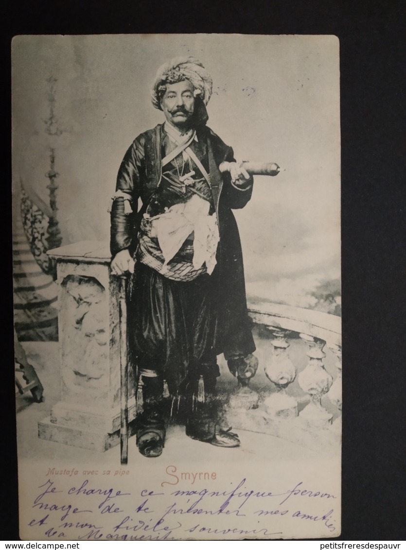 RUSSIA - LEVANT - 1903 - CARTE POSTALE De Smyrne Pour Constantinople - Levant