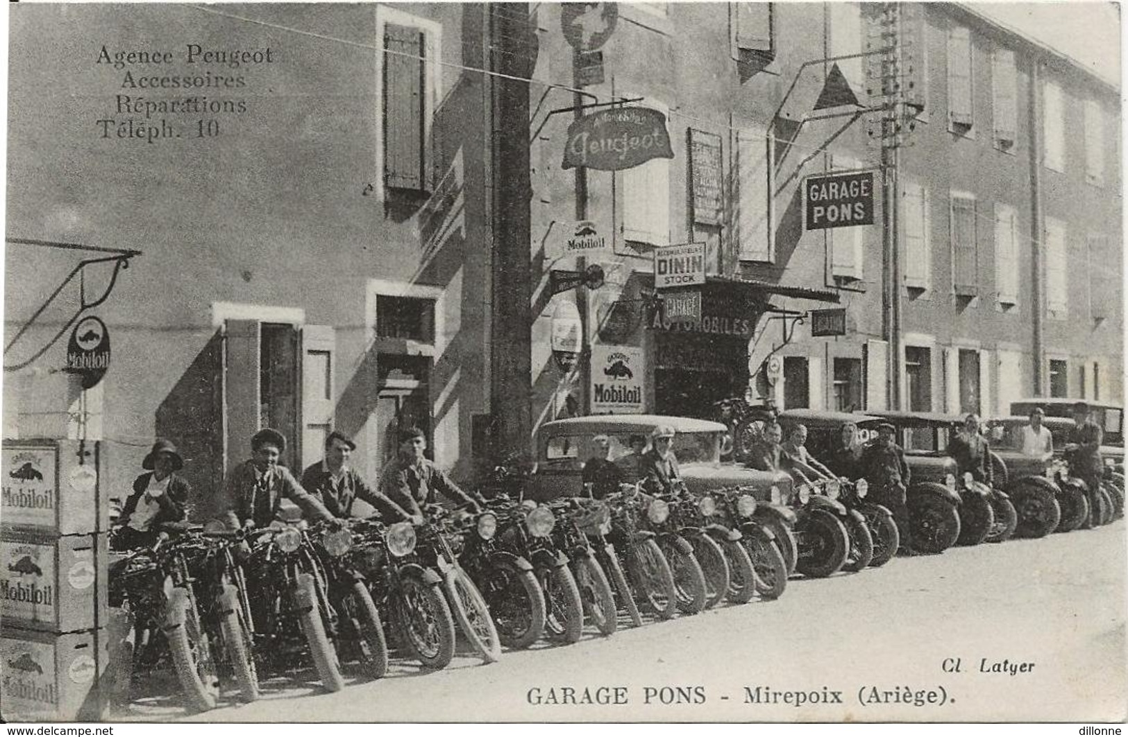D 09   MIREPOIX     GARAGE  PONS  Agence Peugeot - Mirepoix