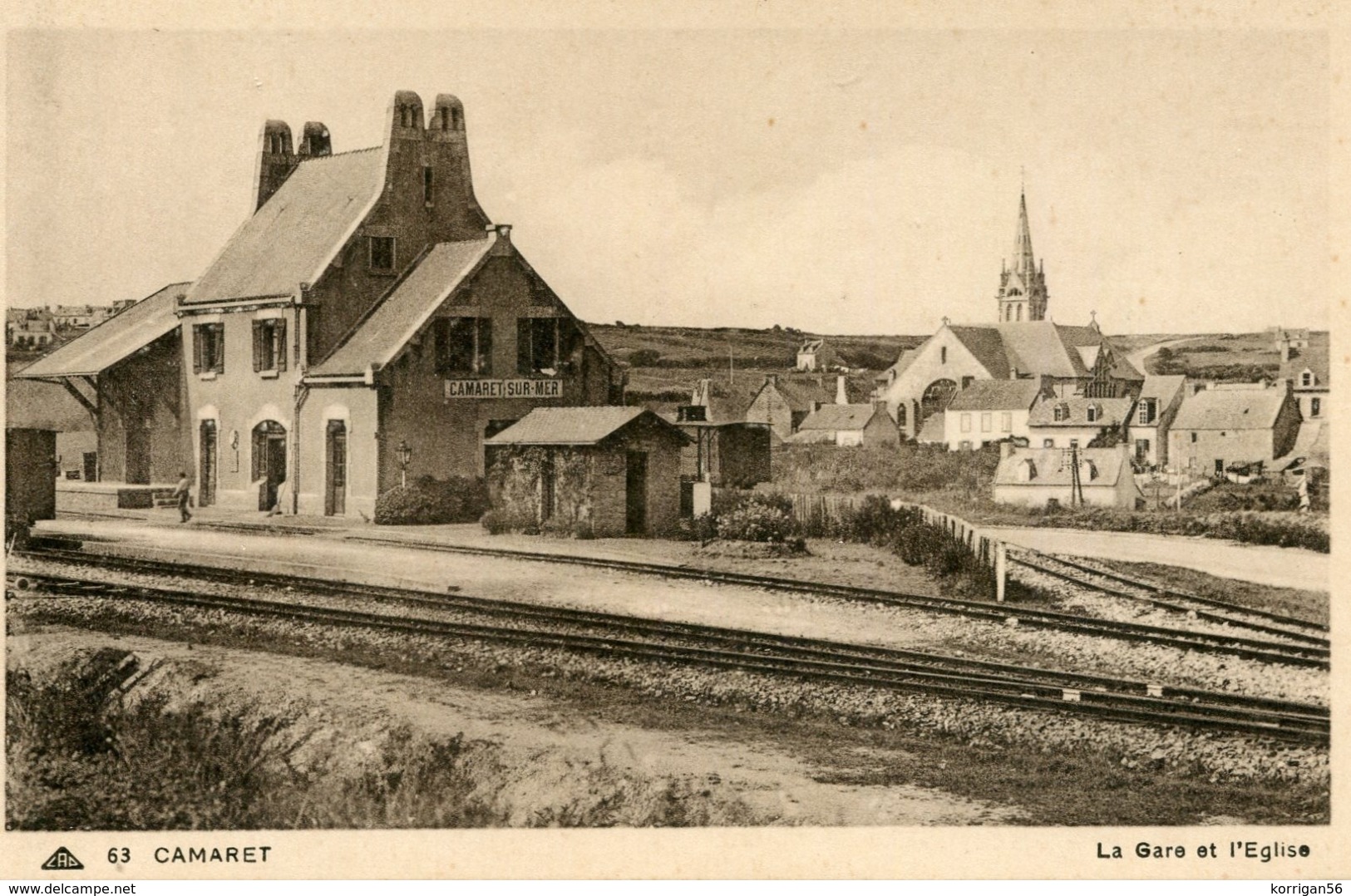 CAMARET *** LA GARE *** - Camaret-sur-Mer