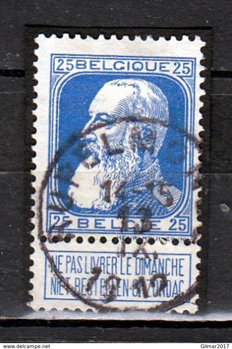 Nr 76 Gestempeld Rupelmonde Coba 8 - 1905 Grosse Barbe