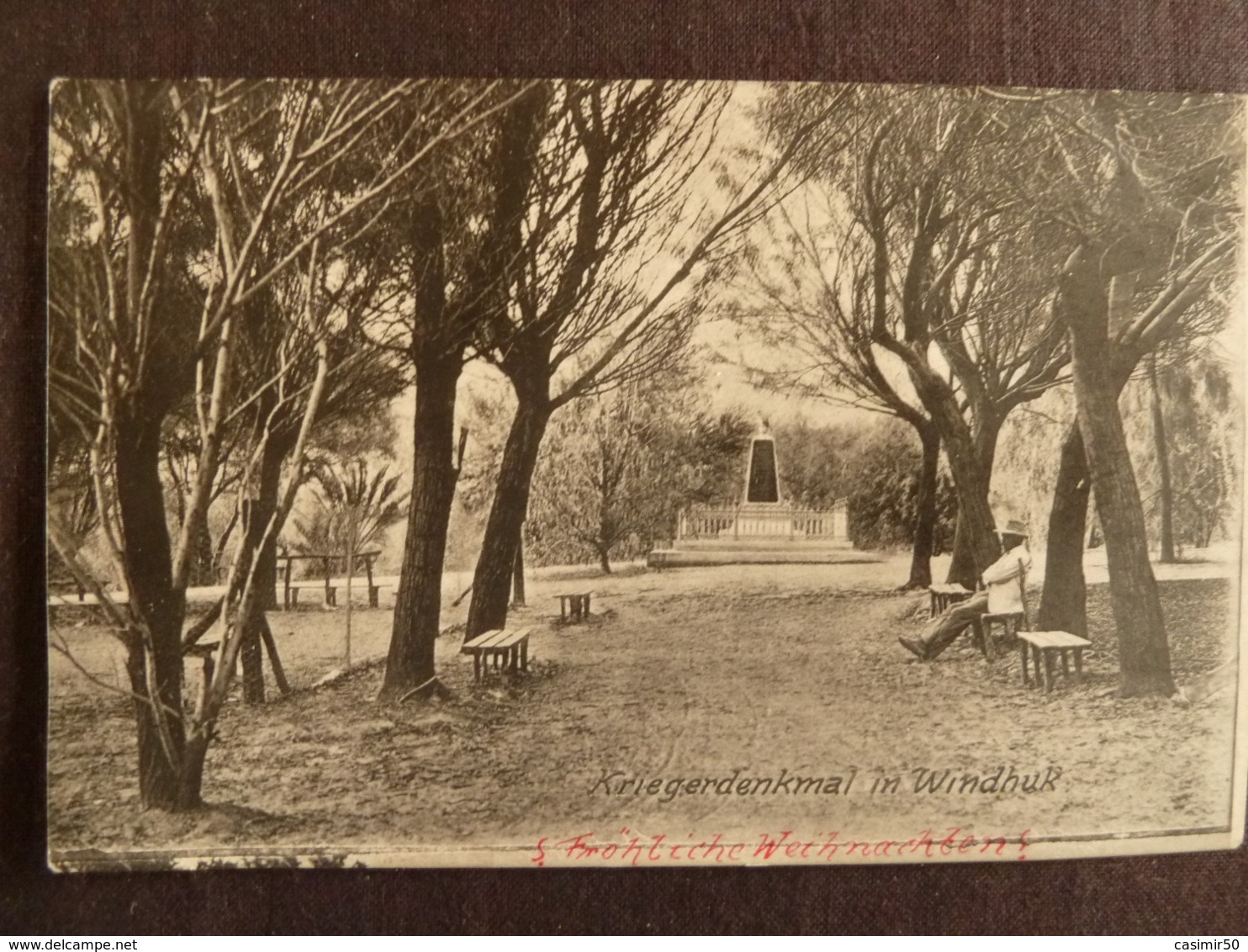 KEIEGERDENKMAL IN WINDHUK - Namibië