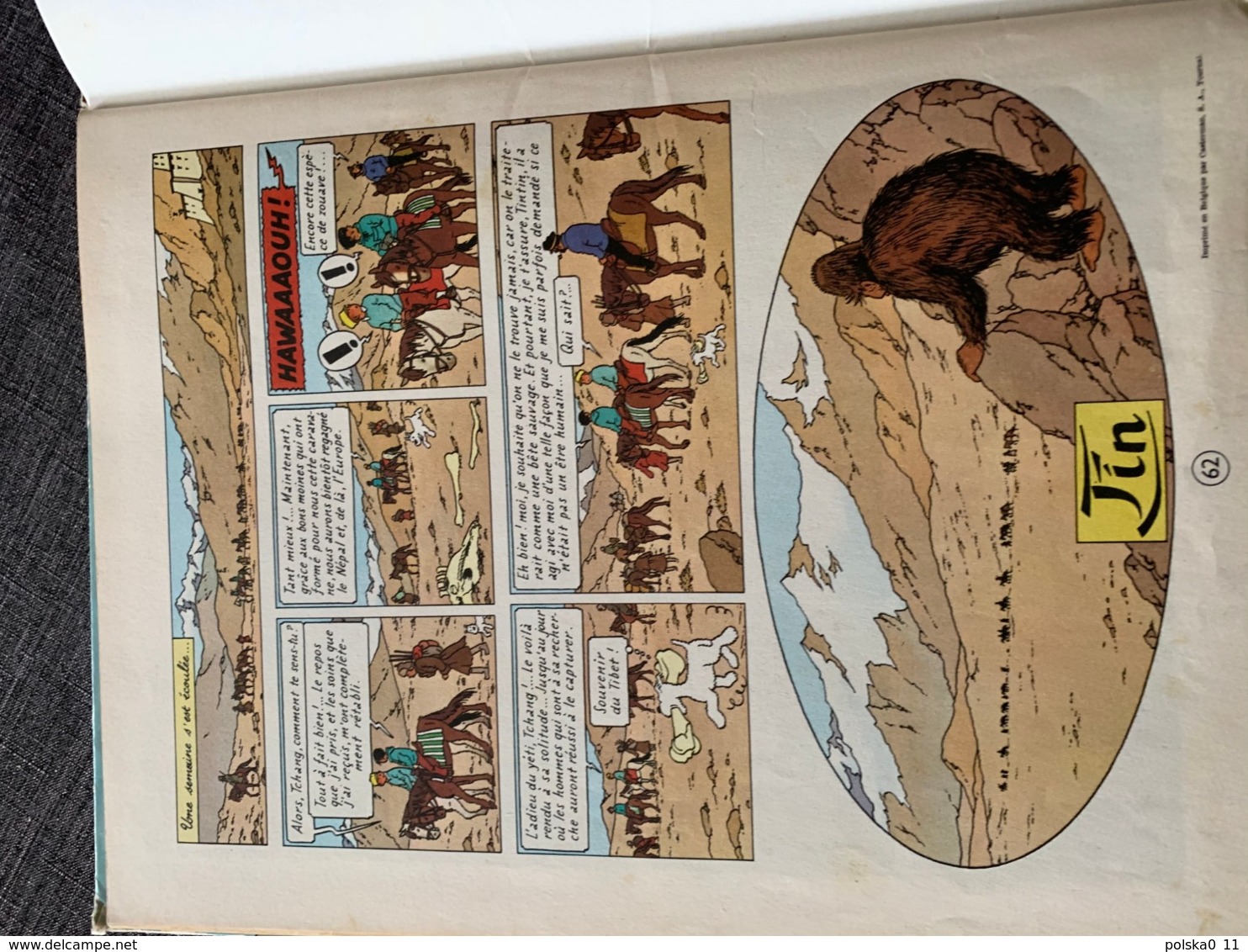 TINTIN AU TIBET     1960 - Hergé