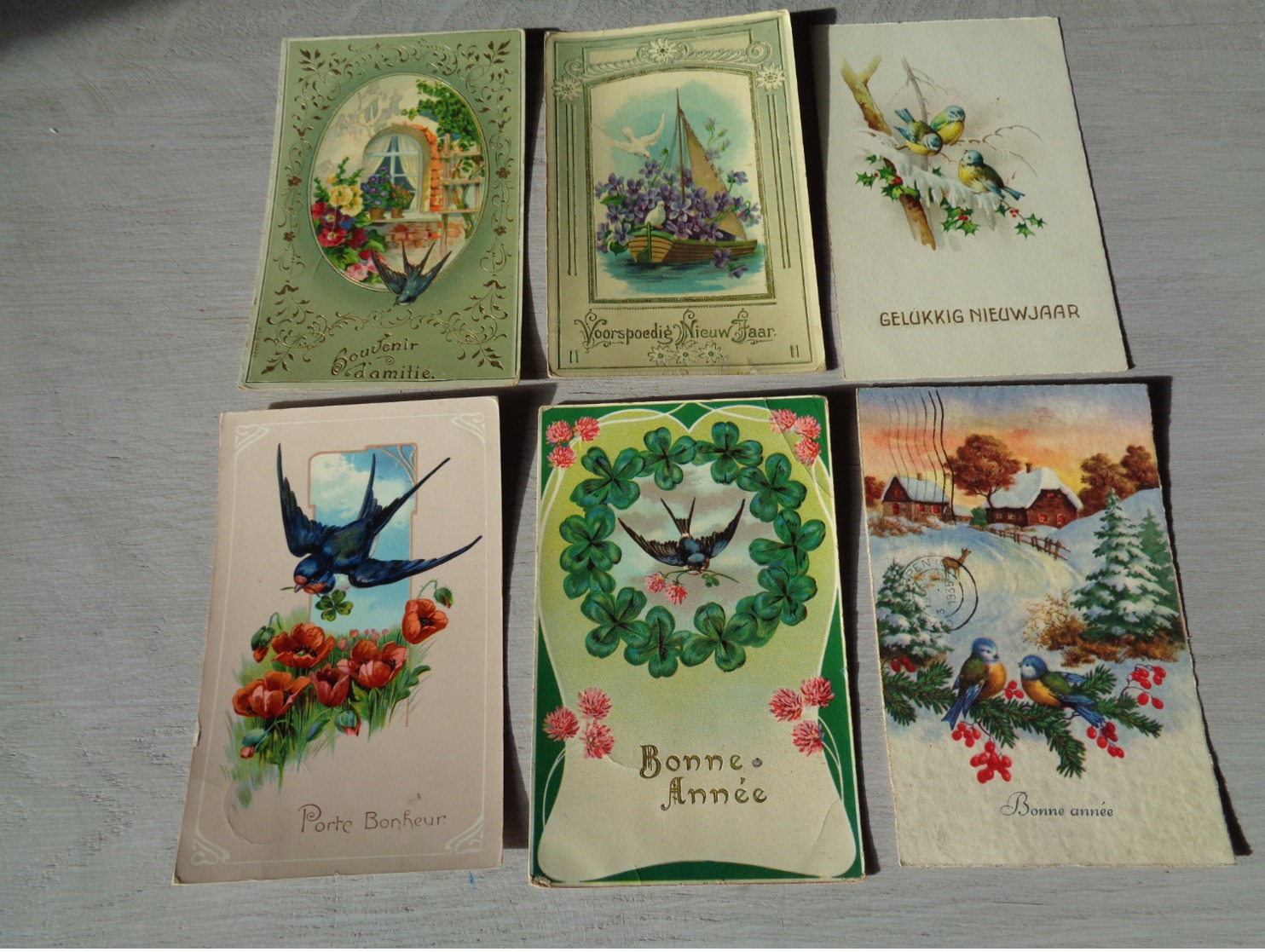 Beau Lot De 60 Cartes Postales De Fantaisie Oiseaux  Oiseau  Mooi Lot Van 60 Postkaarten Fantasie  Vogels  Vogel - 5 - 99 Cartes