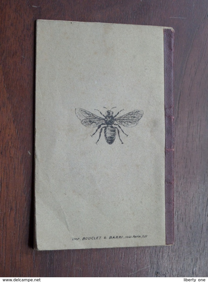 Livre De Comptes Offert Par L'ABEILLE > CONTRE LA GRELE (Grêle) Paris ( Imp. Bouclet & Barri / Voir Photos ) ! - 1900 – 1949