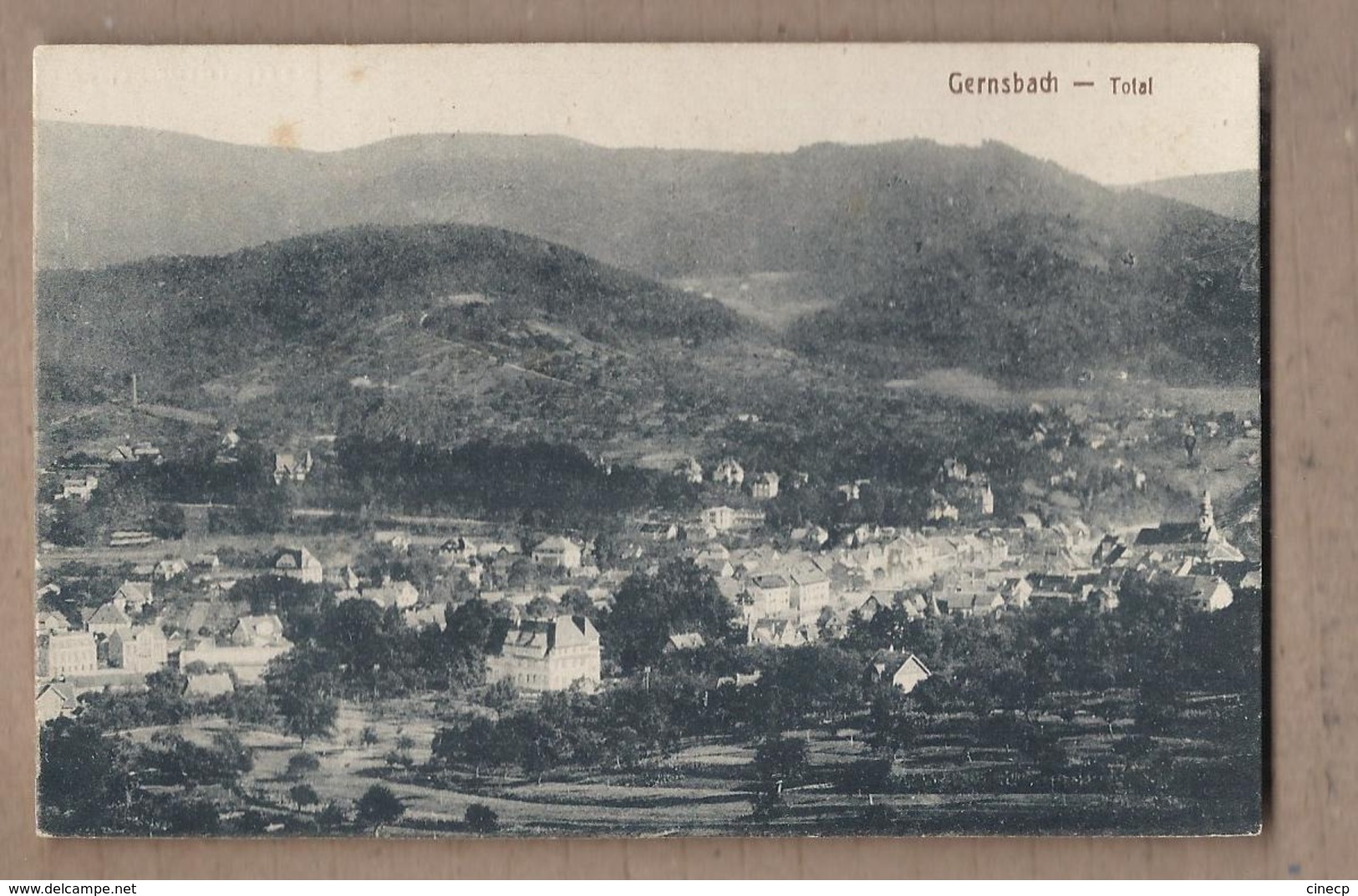 CPA ALLEMAGNE - GERNSBACH - Total - Très Jolie Vue Générale Du Village - Gernsbach