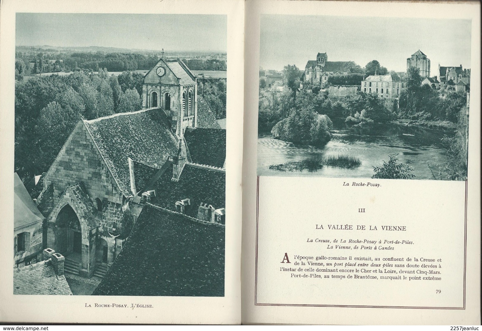 Chateaux De Touraine De Jacques Marie Rougé  Edit J.Rey 1934 - Centre - Val De Loire