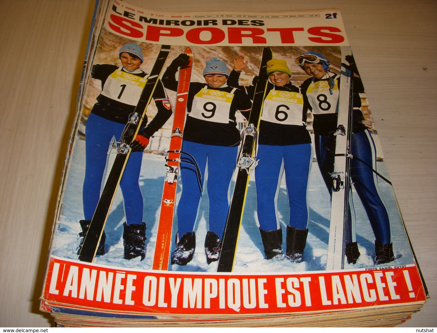 MIROIR Des SPORTS 1217 04.01.1968 SKI MIR HANDBALL FERIGNAC FOOT BOSQUIER KEITA - Sport