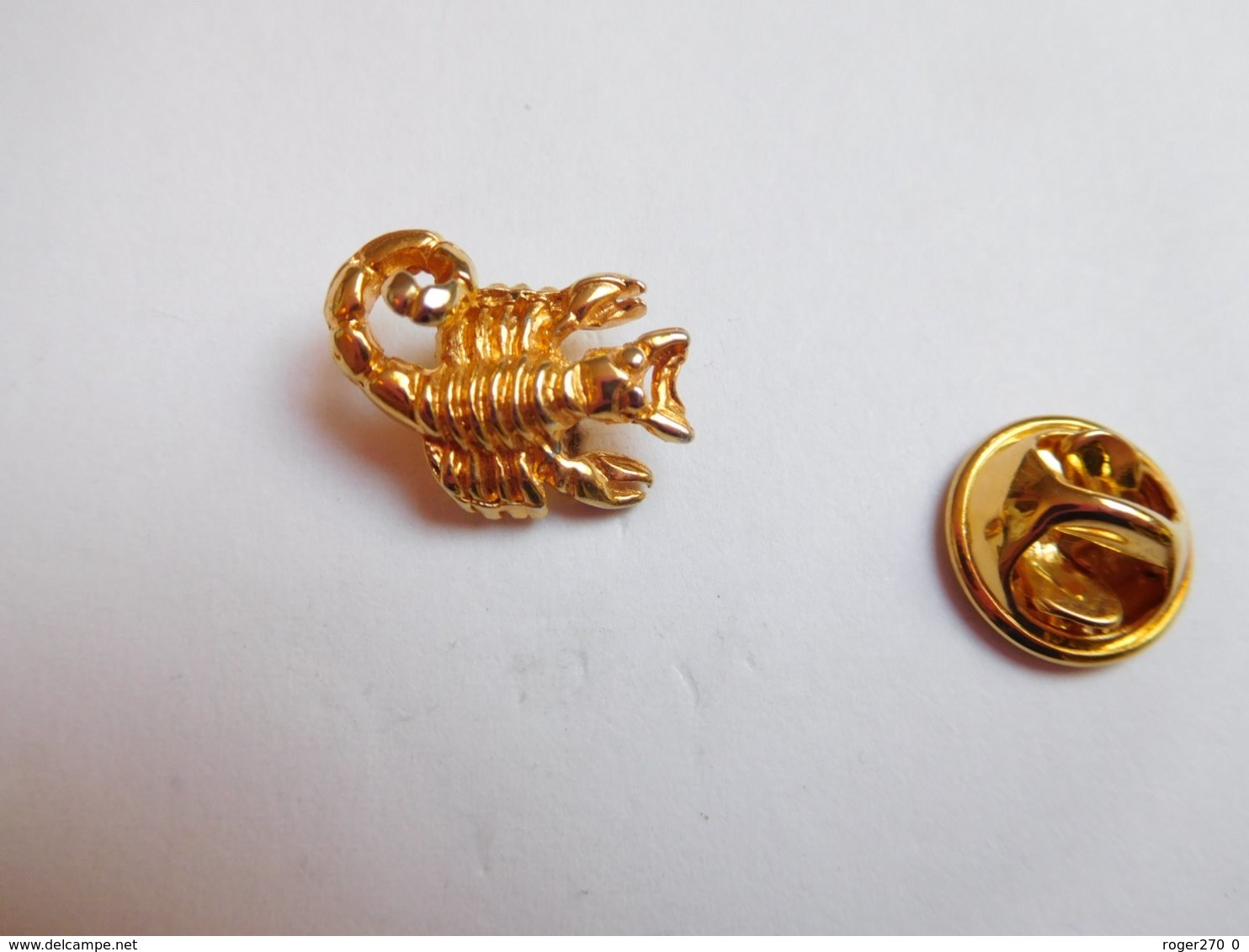 Beau Pin's En Relief  , Scorpion , Signe Zodiaque - Dieren