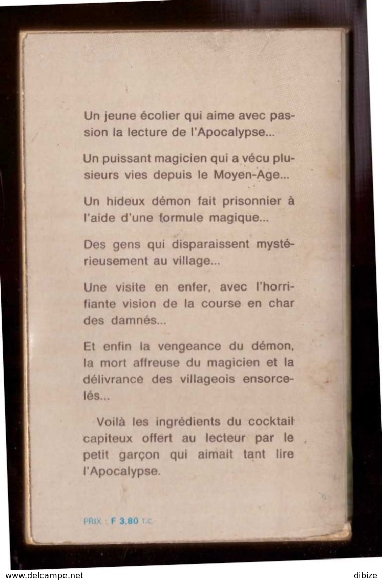 Roman. Marc Agapit. Les Sanctons Du Diable.  Fleuve Noir  Angoisse N° HS 148. 1968. Etat Moyen. - Fantásticos