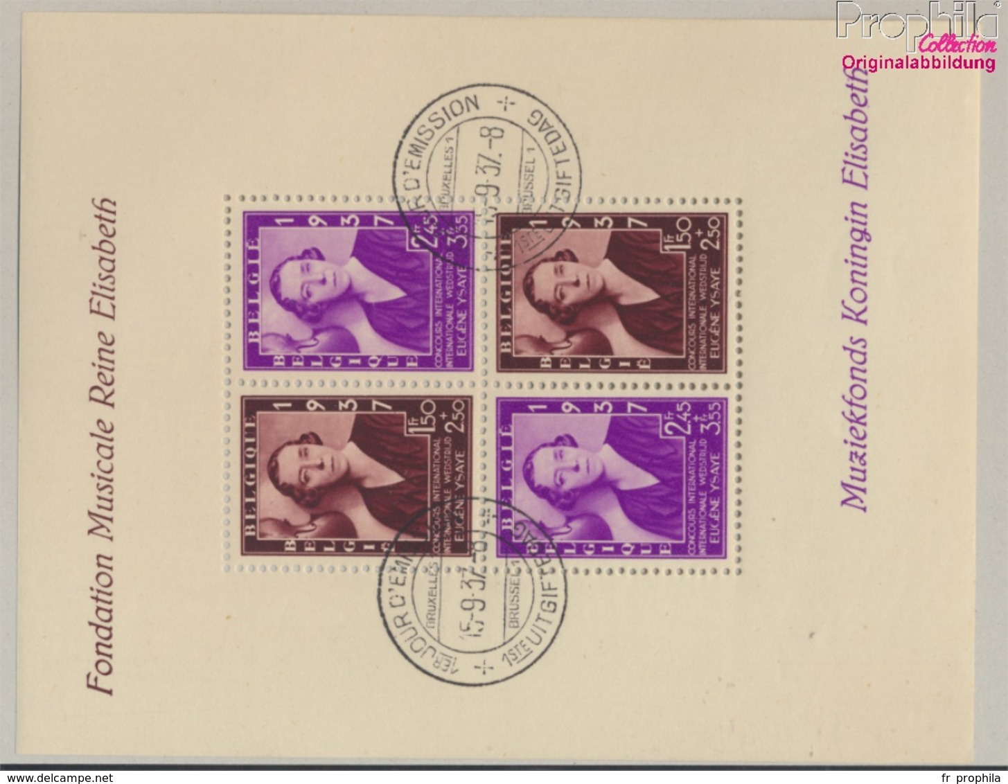Belgique Bloc 6 (complète.Edition.) Oblitéré 1937 Musique (9350457 (9350457 - Used Stamps