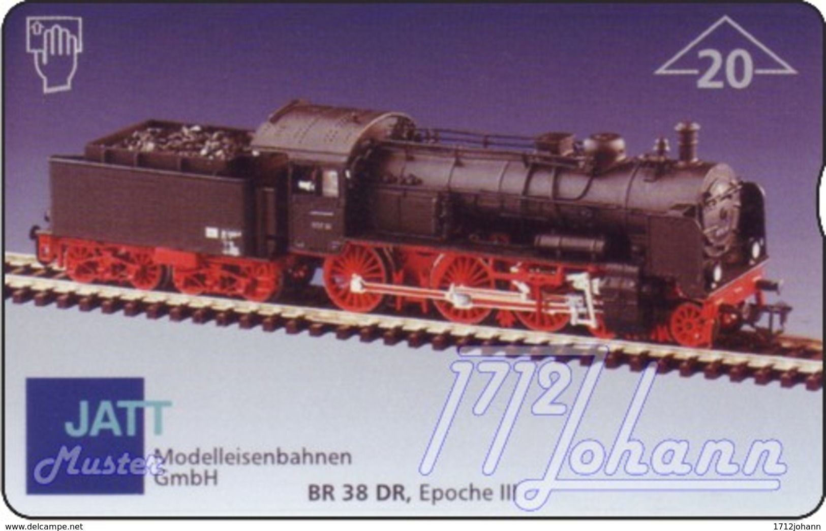 TWK Österreich Privat: "Jatt - BR 38 DR" Gebr. - Oesterreich