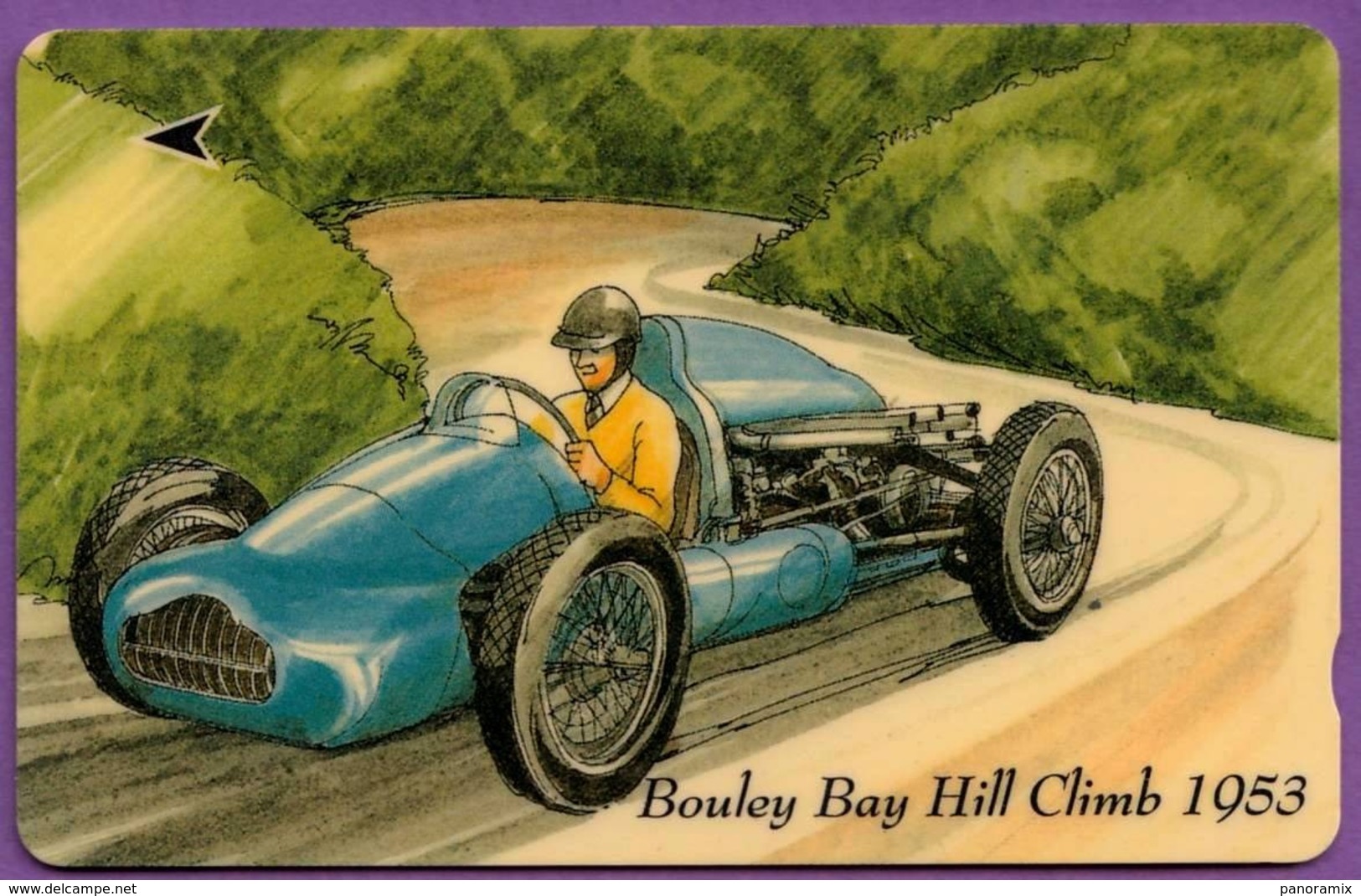 Telecarte °_ Jersey- Boulay Bay-Hill Climb.1953-£2- R/V 3728 - Jersey En Guernsey