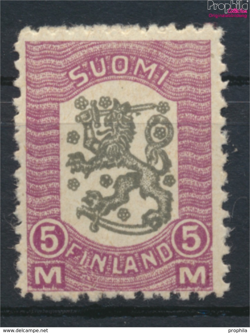 Finnland 102 Mit Falz 1918 Freimarken Waasa (9368526 - Unused Stamps