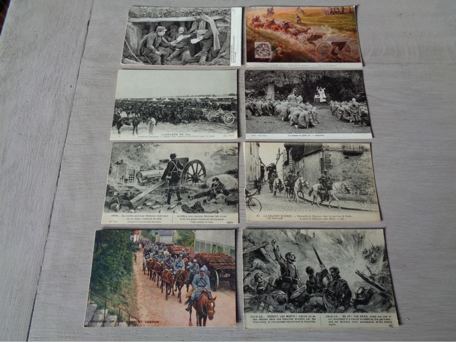 Beau Lot De 20 Cartes Postales De L' Armée Française  Guerre 1914 - 1918 Mooi Lot Van 20 Postkaarten Frans Leger  Oorlog - 5 - 99 Cartes