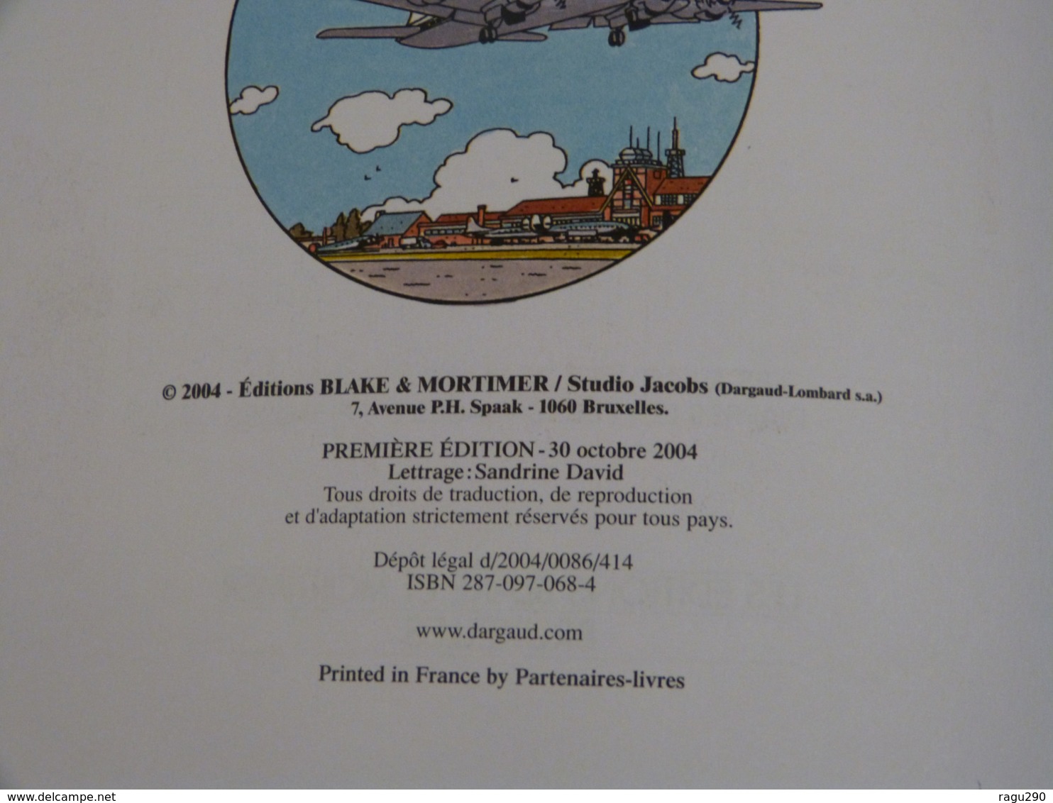 BD BLAKE ET MORTIMER LES SARCOPHAGES DU 6è CONTINENT  Tome 2  Par  YVES SENTE ET ANDRE JUILLARD - Blake Et Mortimer